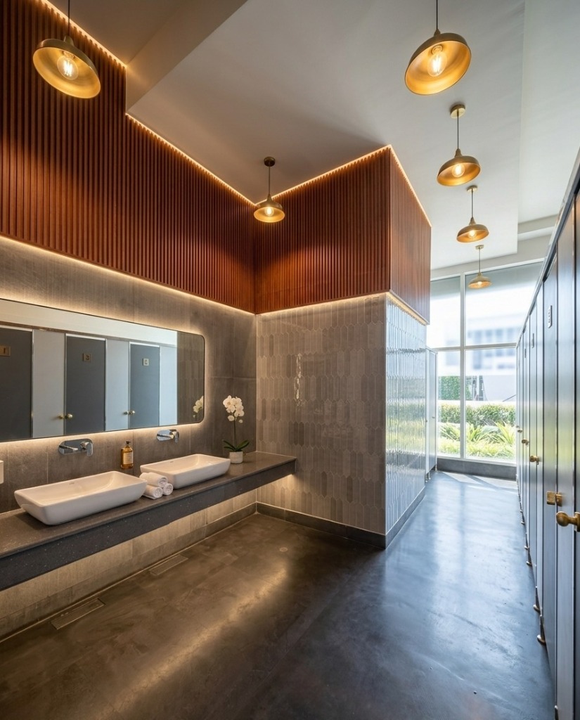 Clean Bathrooms